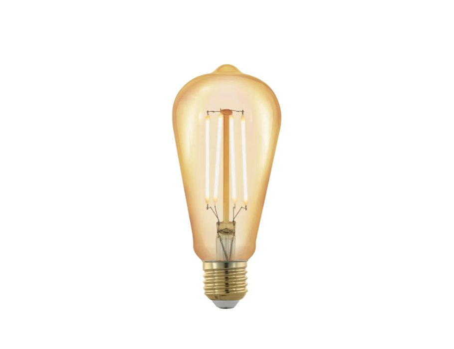 Lámpara LED de Eglo E27 Oval 320 LM Amber Dimmable 1700K