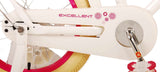 Volare Volare Children's Bike Girls 16 pouces blanc95% assemblé
