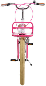 Volare Volare Children's Bicycle Girls 24 pouces blancs blancs de deux mains