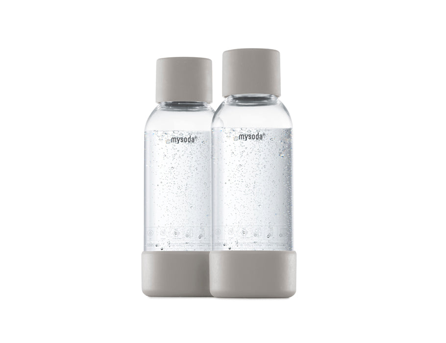 Mysoda 0,5 litre bouteilles pour Soda Maker 2 pièces Dove