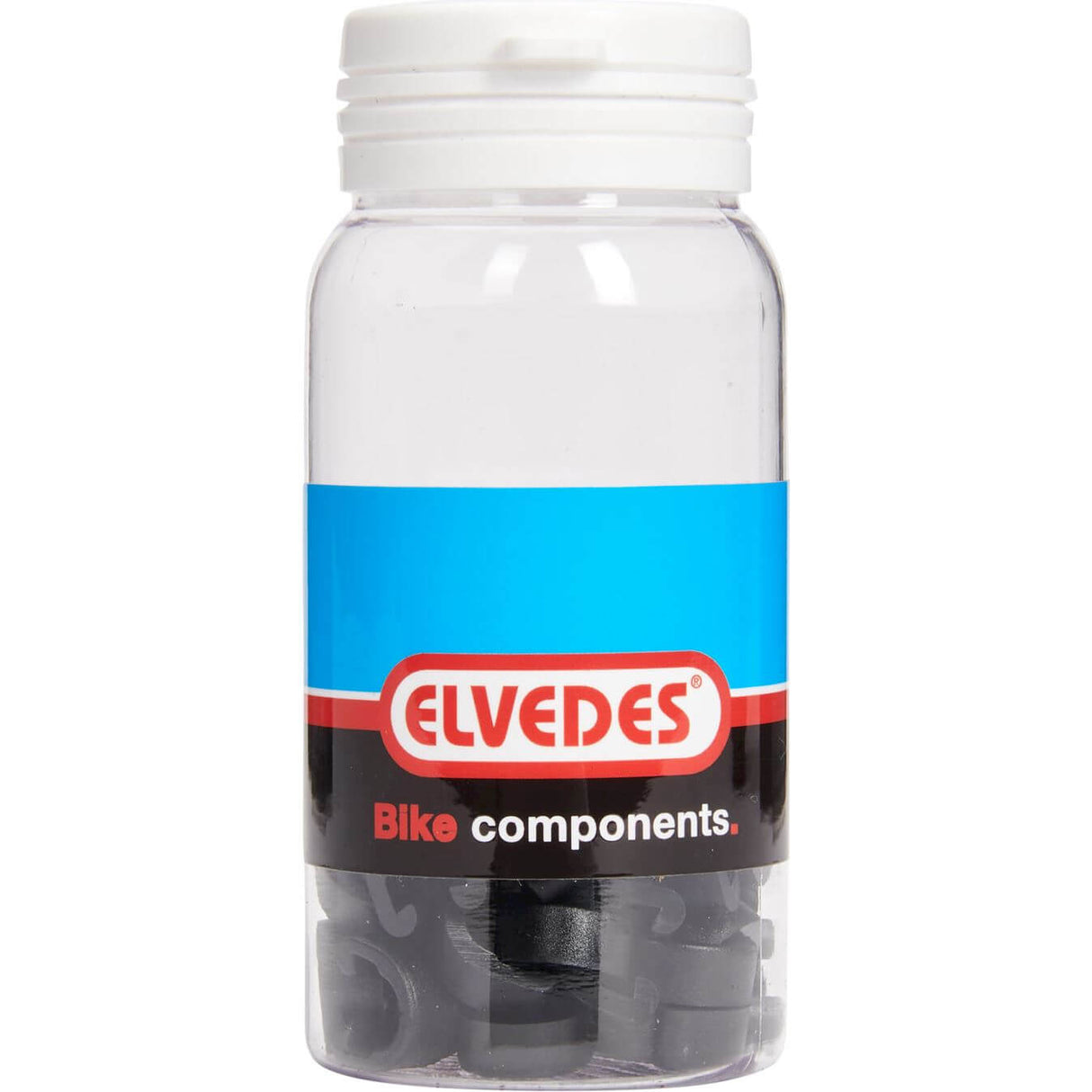 Elvedes rammeklemmer 11.5x13mm til bremseslange sort pr. 50 stykker