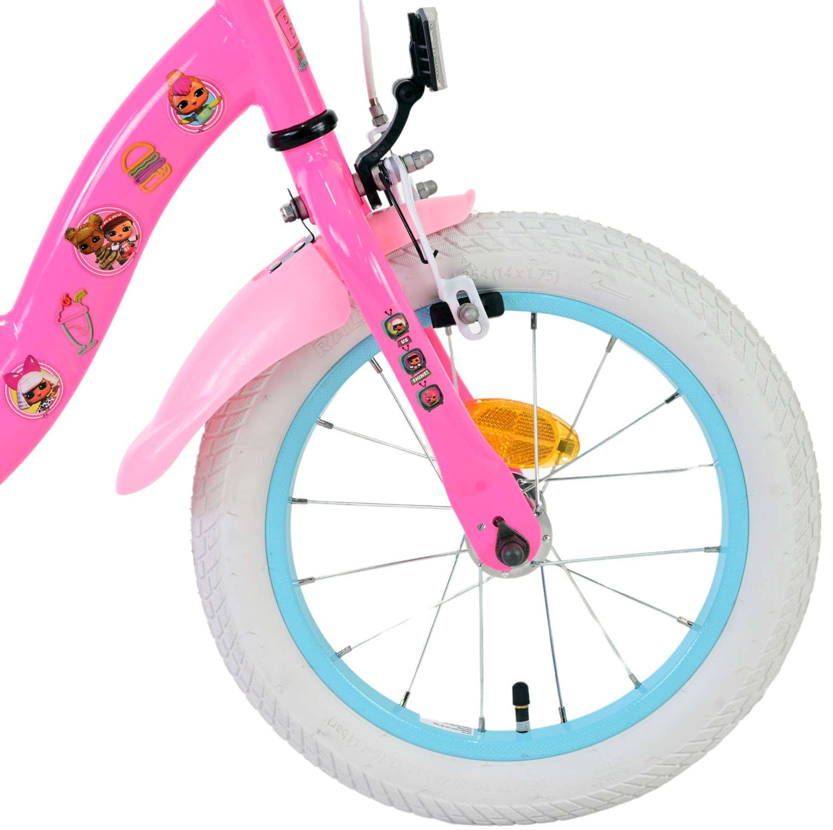 LOL surprise Bicycle pour enfants - filles - 14 pouces - rose