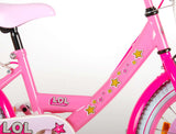 LOL surprise Bicycle pour enfants - filles - 18 pouces - rose - freins à deux mains