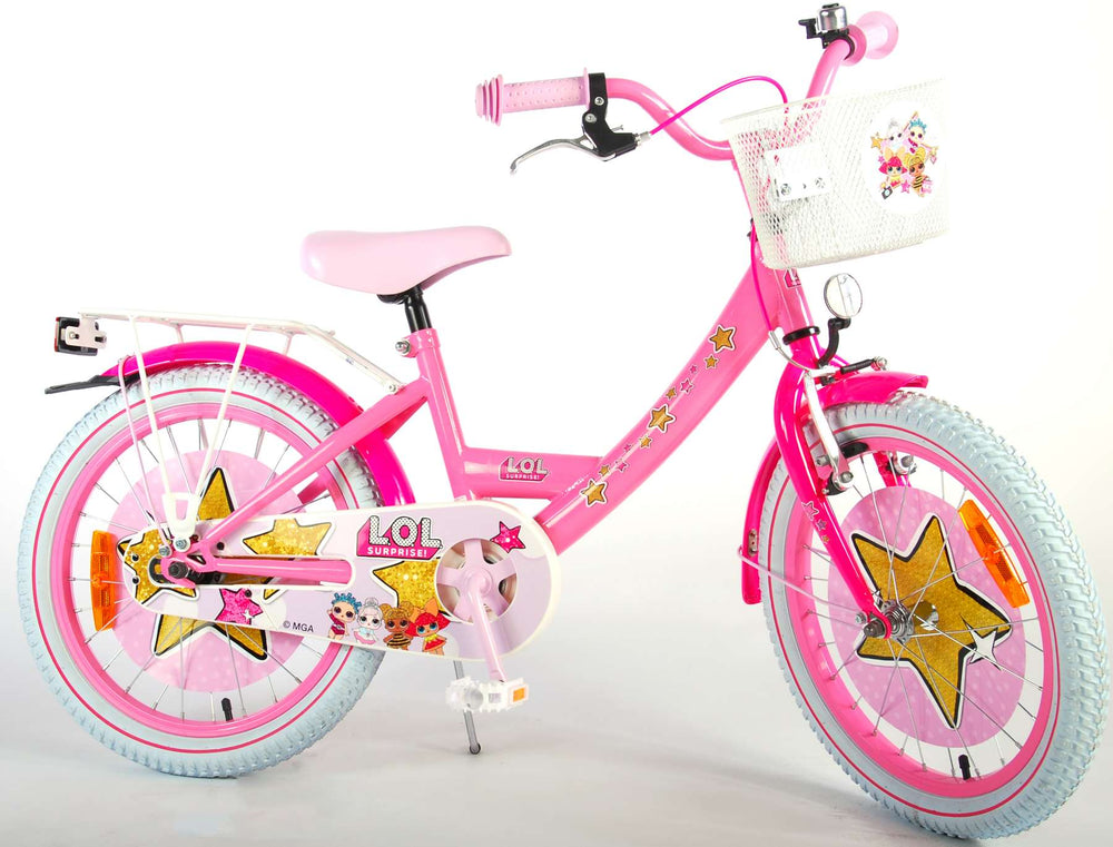Lol surprise enfants vélo filles 18 pouces rose