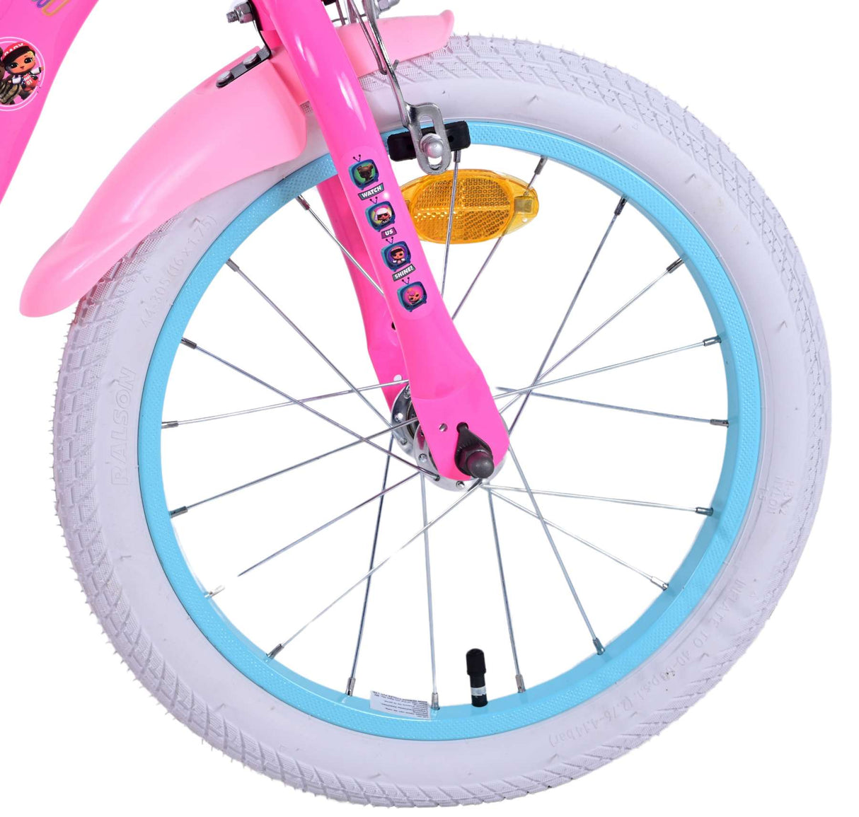 LOL surprise Bicycle pour enfants - filles - 16 pouces - rose