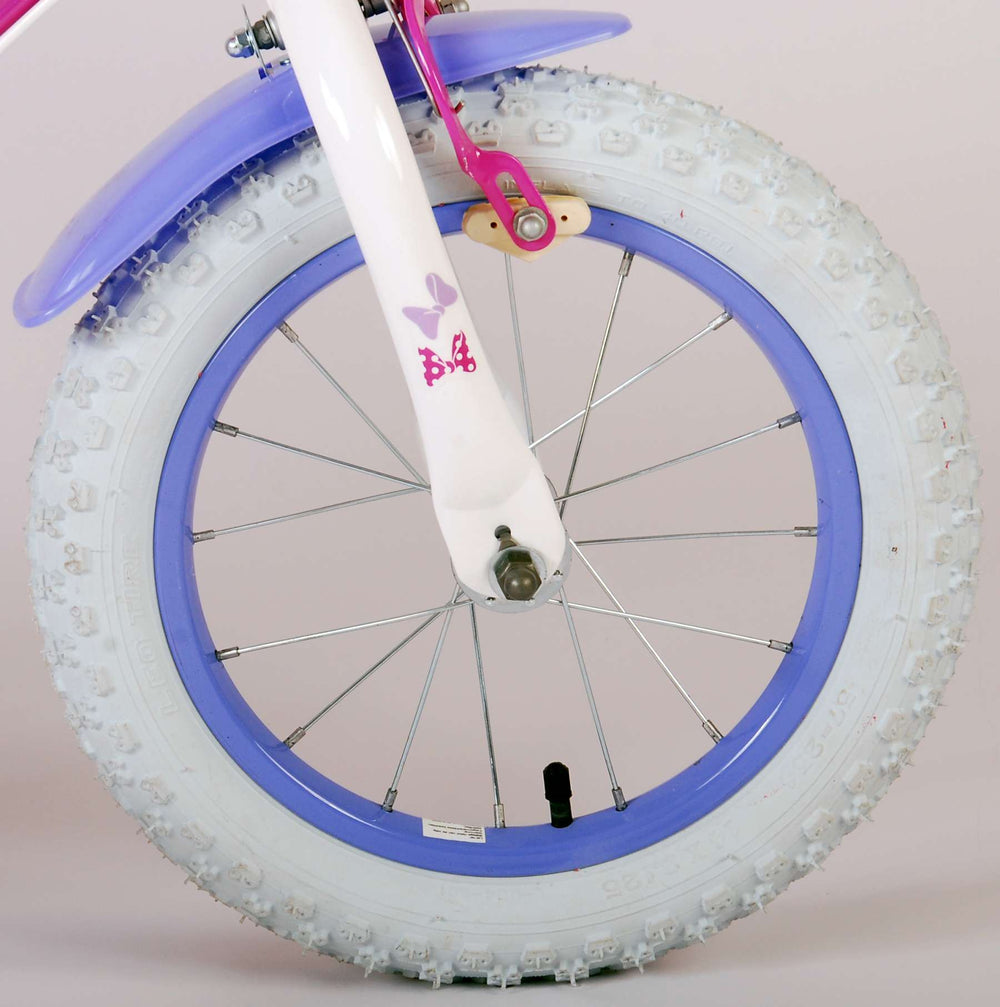 Disney Minnie le plus mignon de tous les temps! Filles de vélo pour enfants 14 pouces de freins à deux mains roses