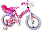 Disney Minnie le plus mignon de tous les temps! Filles de vélo pour enfants 14 pouces de freins à deux mains roses