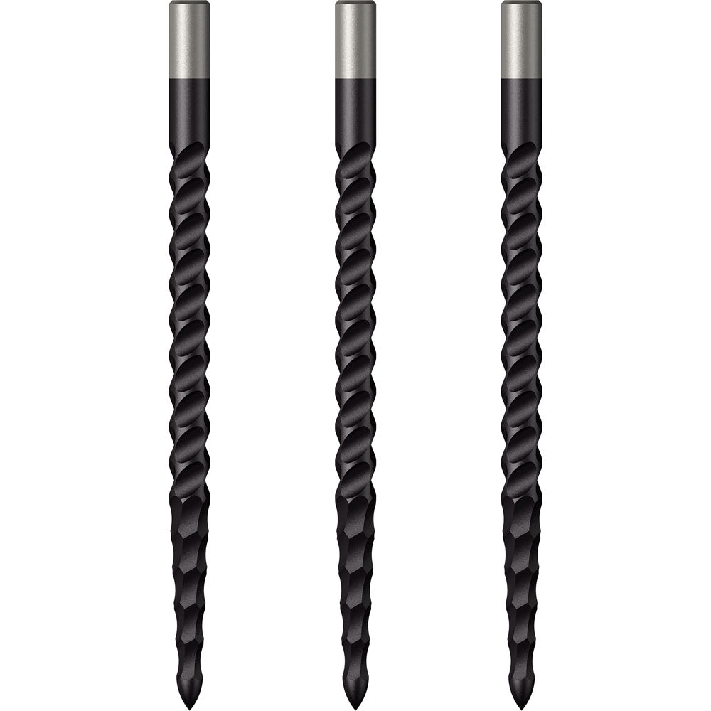 Mission Mission Lunar CS Tip Dart Points Black 40 mm