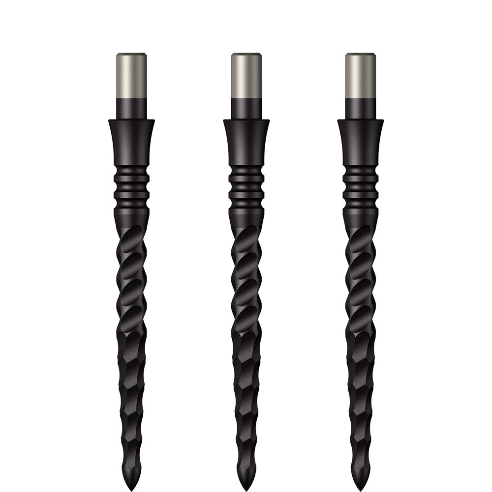 Mission Mission Sniper Lunar CS Tip Dart Points Black 28 mm