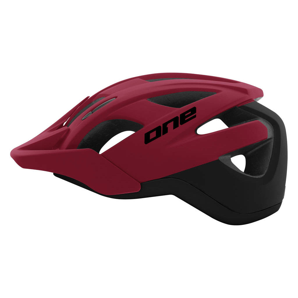 One One Helm Trail Pro M L (58-61) Sort rød