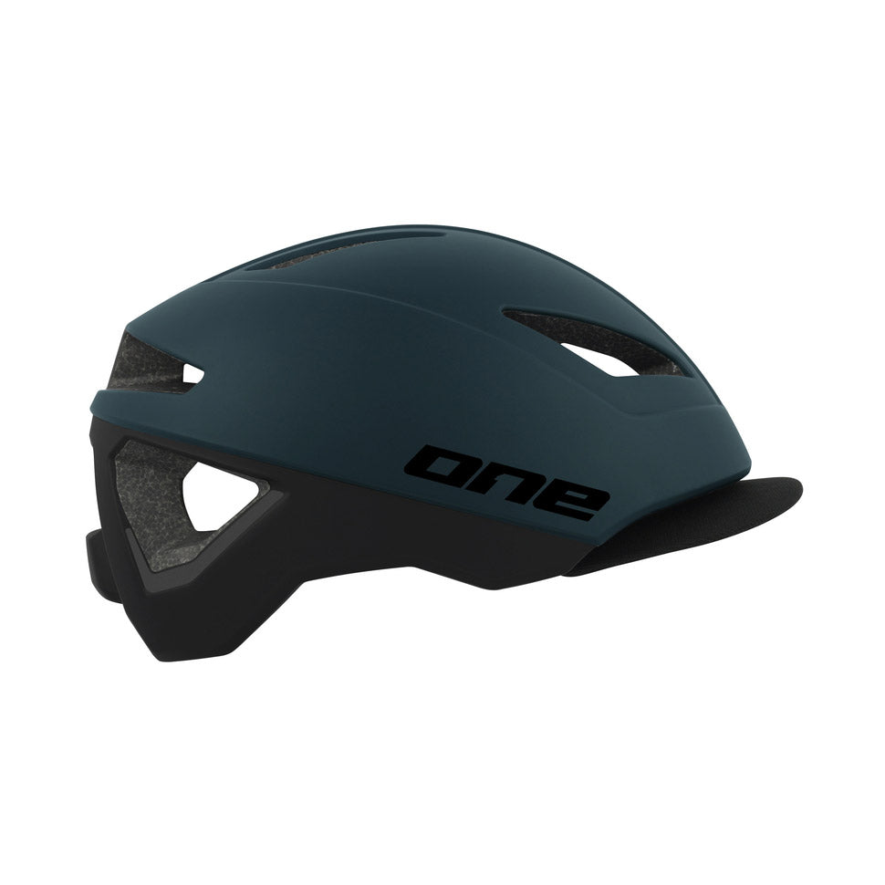 One One Helm CrossRide S M (52-58) Azul de gasolina