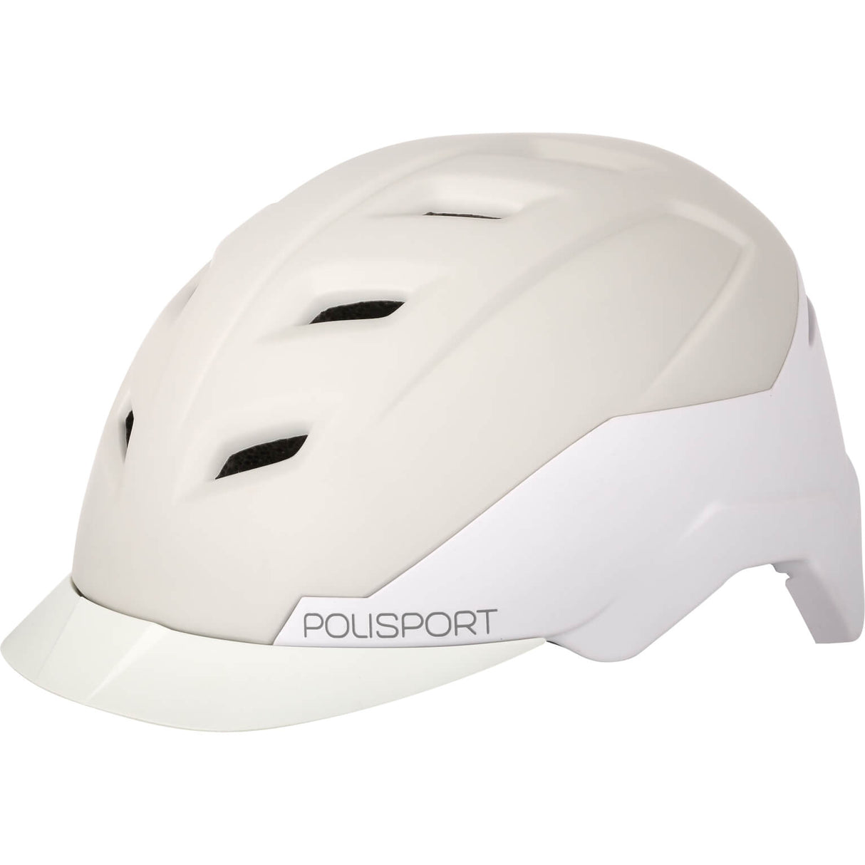 Helm PoliSport E'City Crèmewit M 55-58 cm Pedelec de velocidad