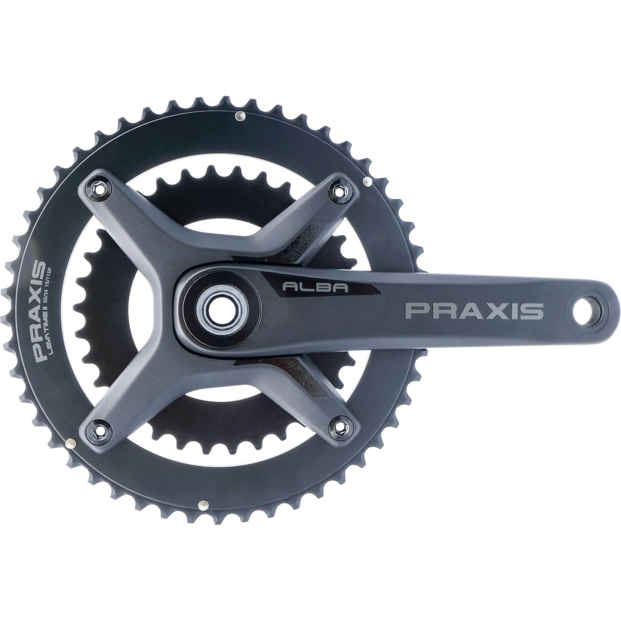 Praxis Crankkel Alba M30 DM X-Spider 172.5 52 36T