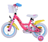 Peppa Pig Children's Bike Girls 12 pouces rose deux freins à main