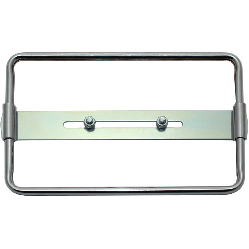 Porte-plaque d'immatriculation 210x140 Alu Motor Chrome