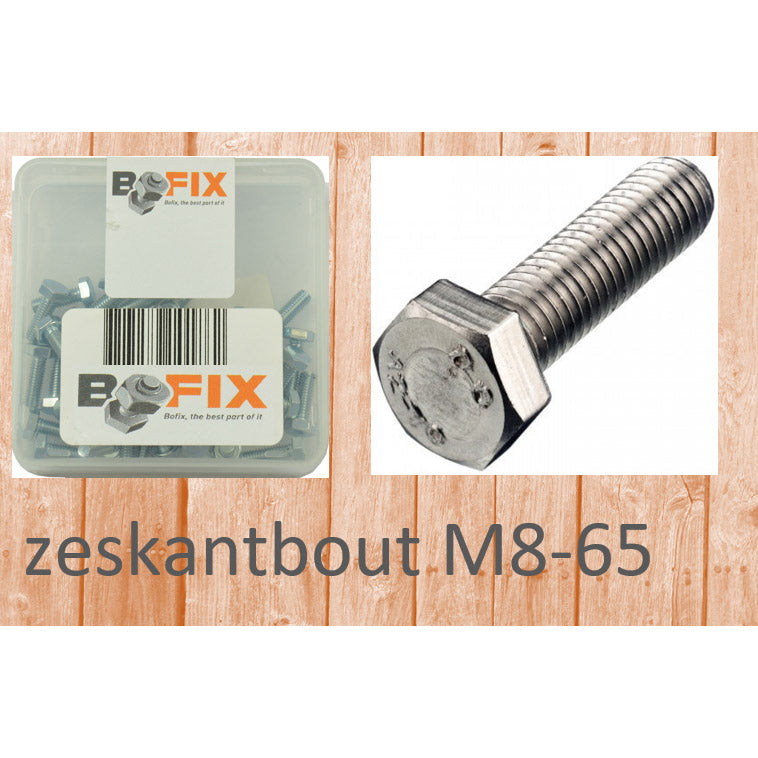 BOFIX HEXAGON BOLT M8-65 (12.)