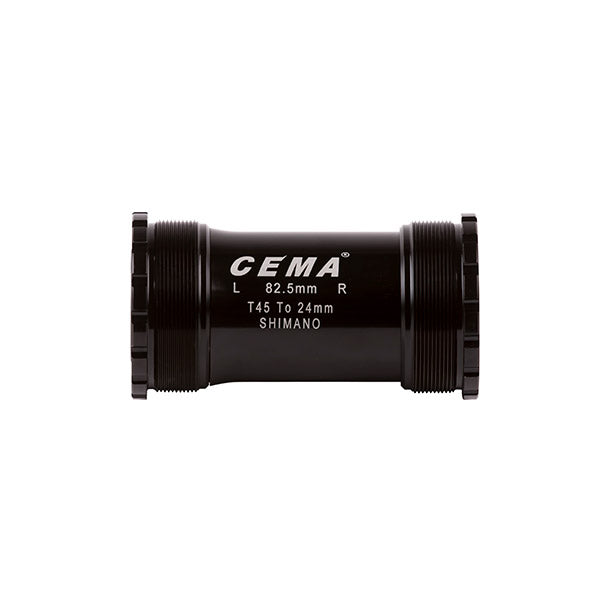 CEMA BRACKETAS T45 SRAM GXP -RVS -Zwart