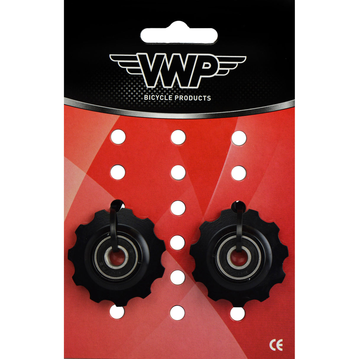 VWP Set Derilleur Wheels 11T. Pul-110 chromo lagers