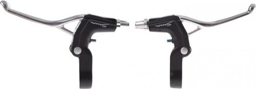 SACCON SET Brake Handles Saccon Zwart Alu V-Brake L65A5W3POS