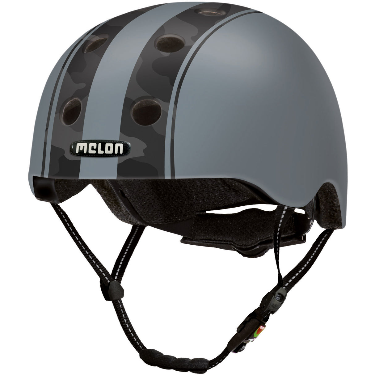 Melon Helm Urban Active Double Camouflage Czarny M-L