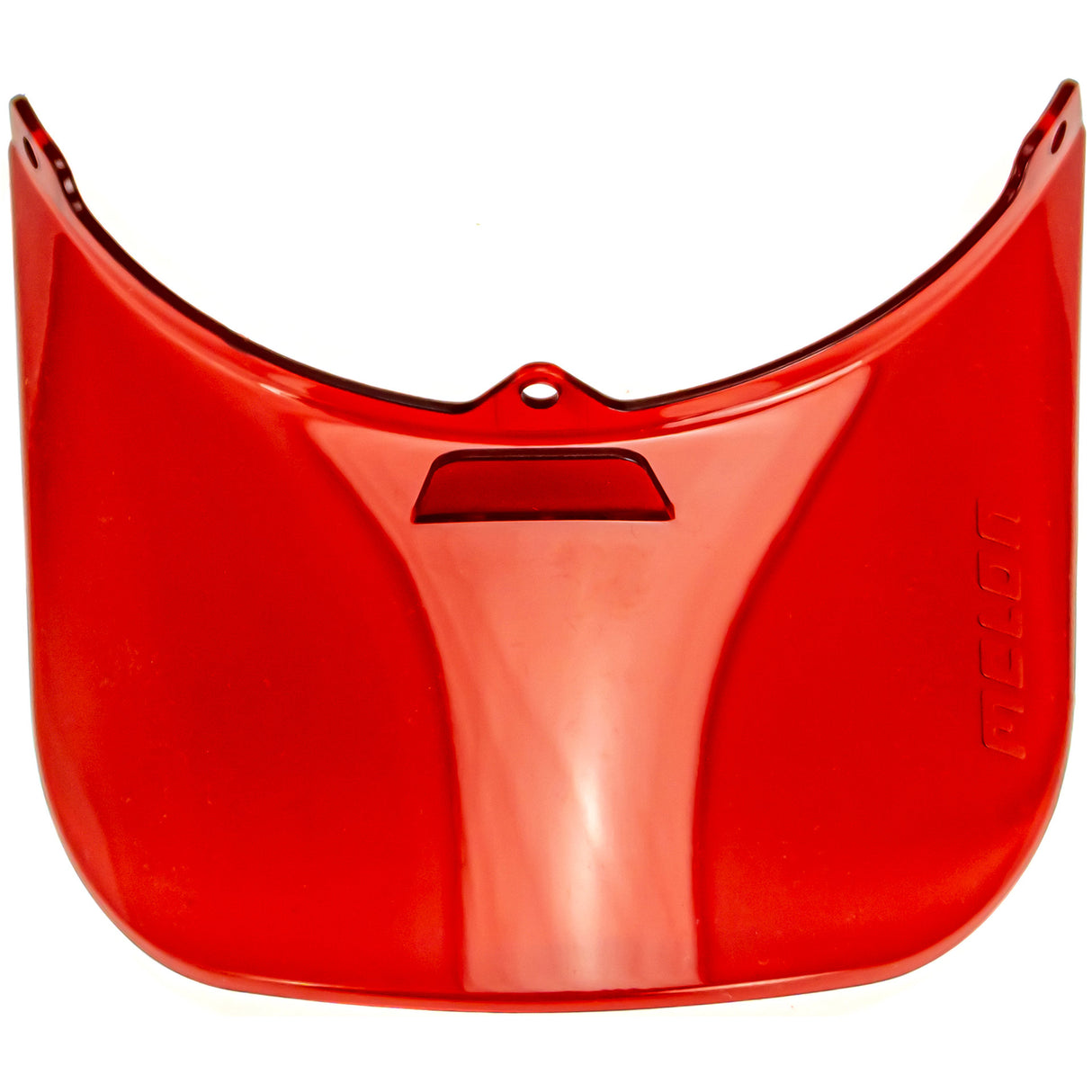 Melon helmvizier vista visor uv400 rood transparant