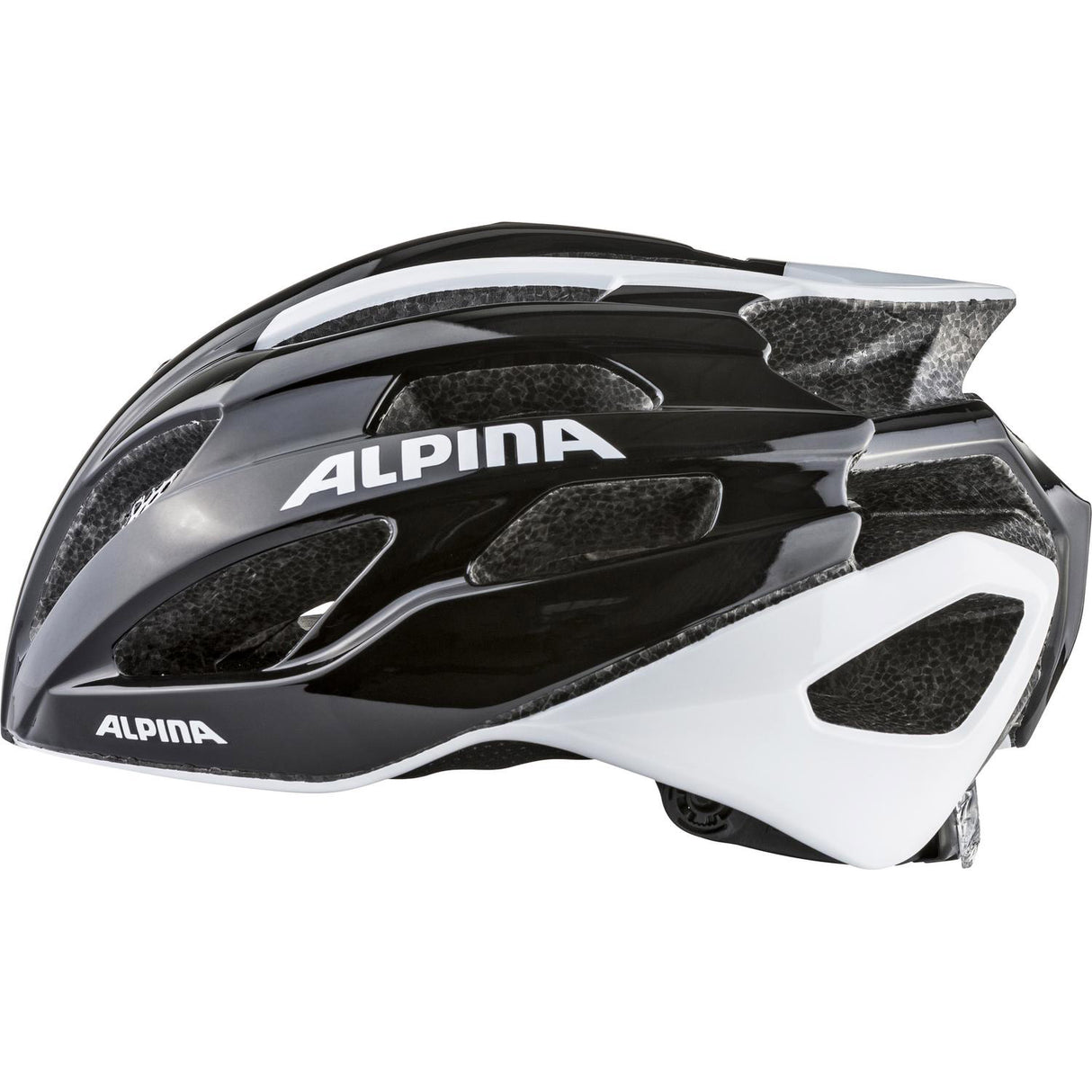 Casque de course sportive des sports de sports olympiques Fedaia 53-58 Blanc noir