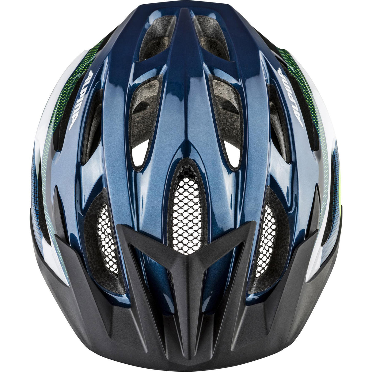 Olympic Sportswear Sports MTB Helm MTB17 58-61 Neon azul oscuro brillante