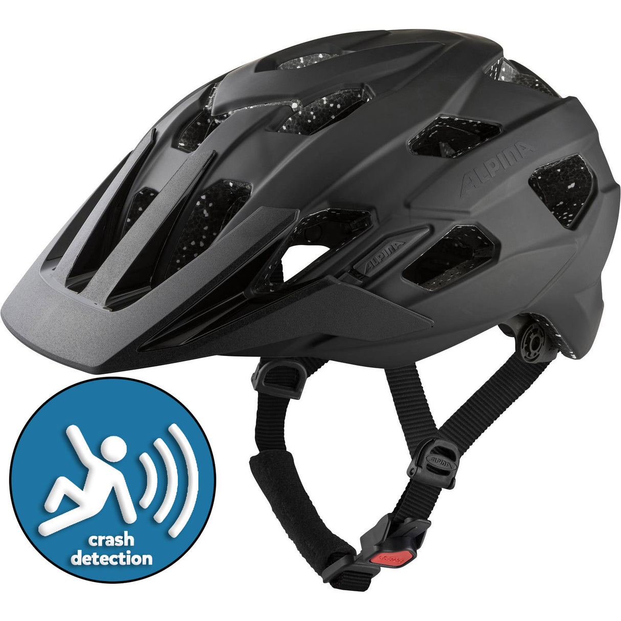 Casco de ropa deportiva olímpica Anzana Tocsen Black Matt 52-57