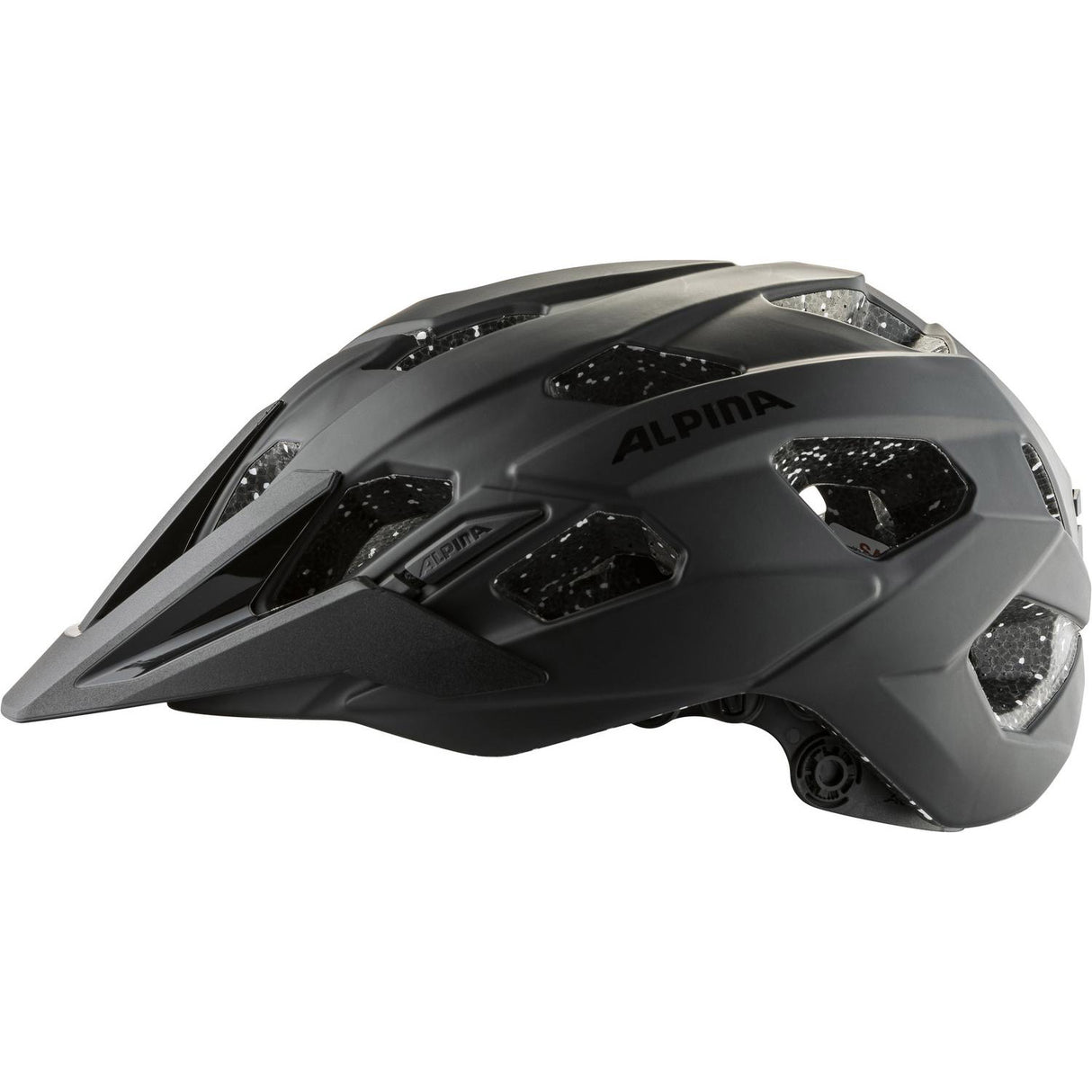 Casco de ropa deportiva olímpica Anzana Tocsen Black Matt 52-57