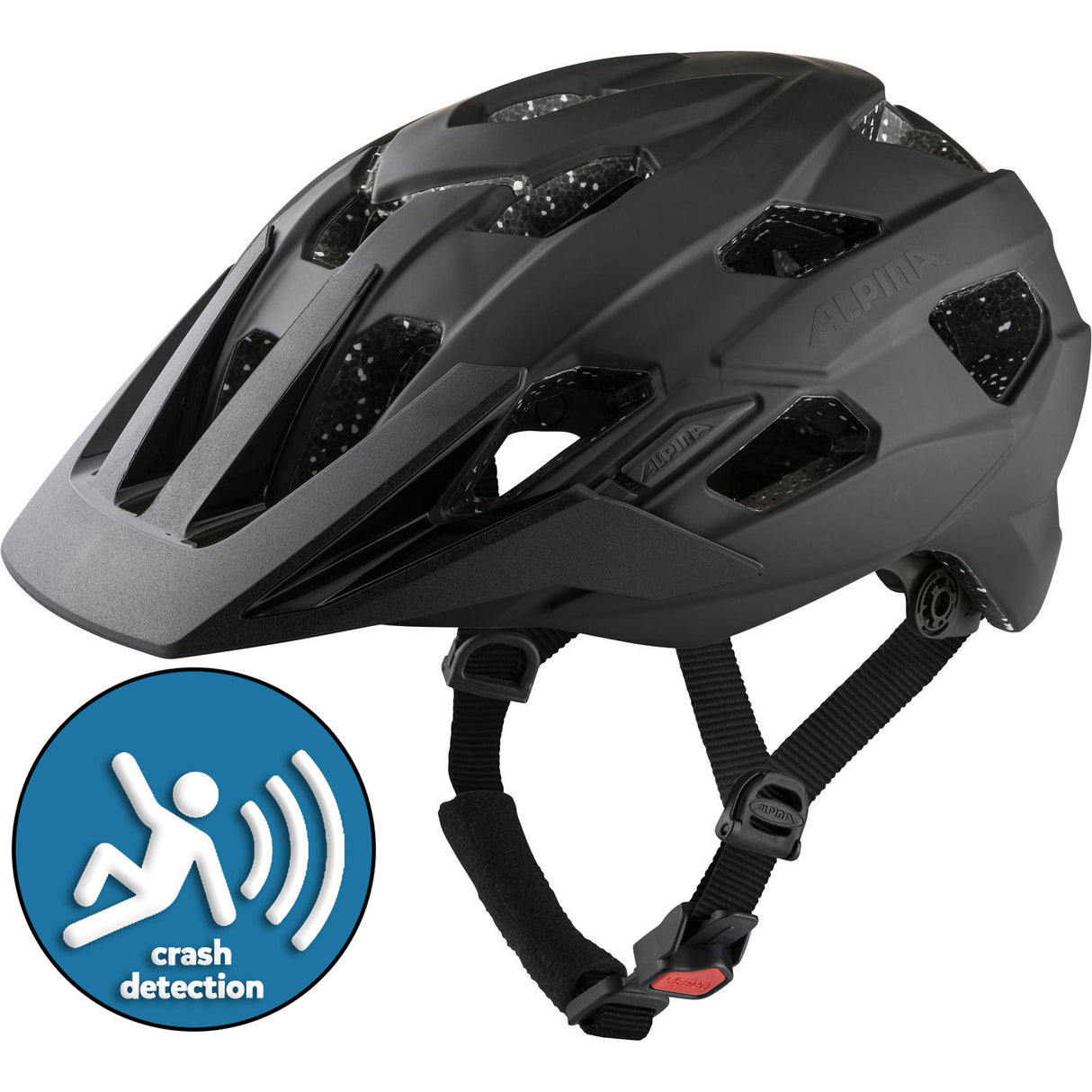 Olympijský sportovní sportovní sport MTB Helm Anzana Tocsen 57-61 Mat Black