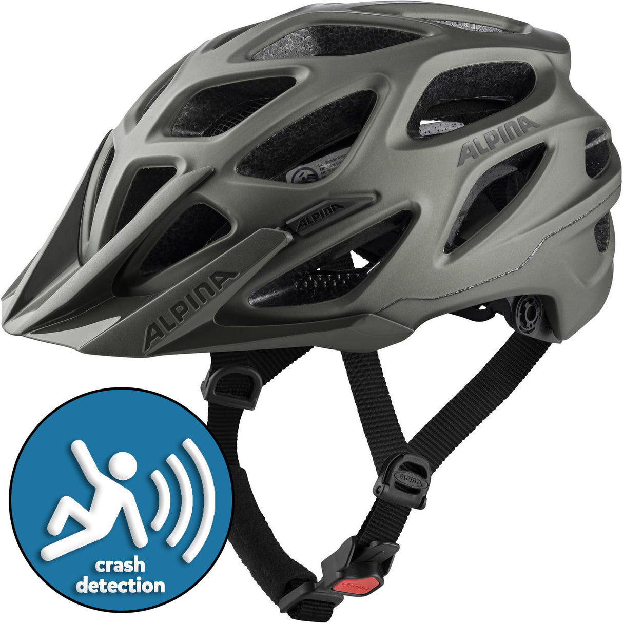 Olympisk sportsbeklædning Sport MTB Helm Mythos 3.0 Tcsen 57-62 Mat Gray