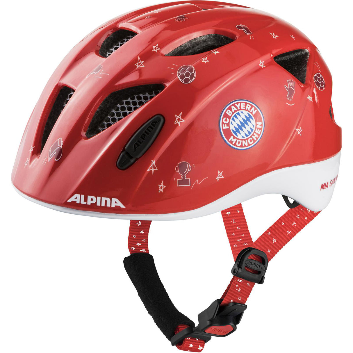 Olympisk sportsbeklædning Sports Kinderhelm Ximo FCB 45-49 Gloss