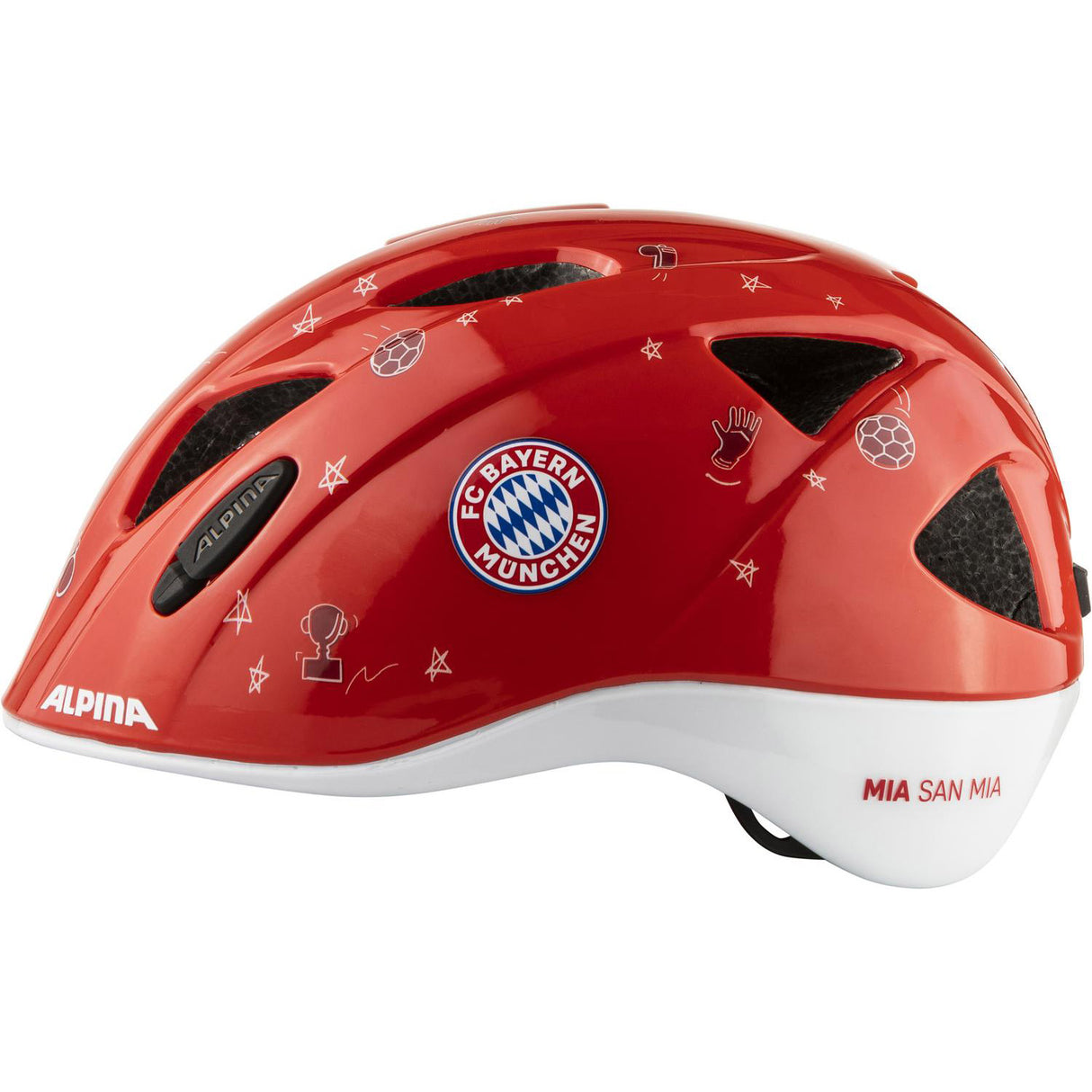 Casco olimpico sportivo sportivo per bambini XIMO FCB 47-51 Gloss