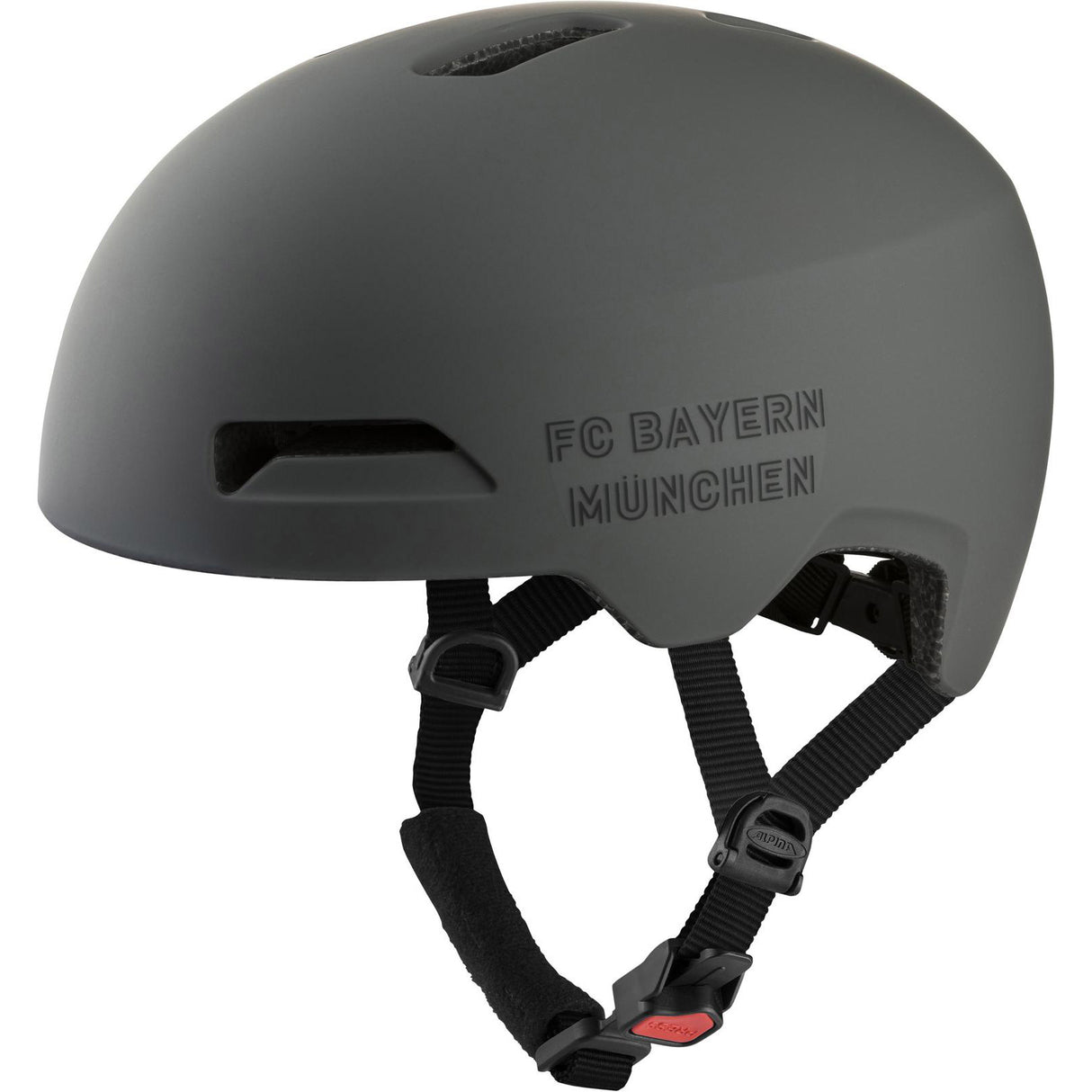 Olympischer Sportbekleidung Helm Haarlem FCB Coffee-Grey Matt 52-57