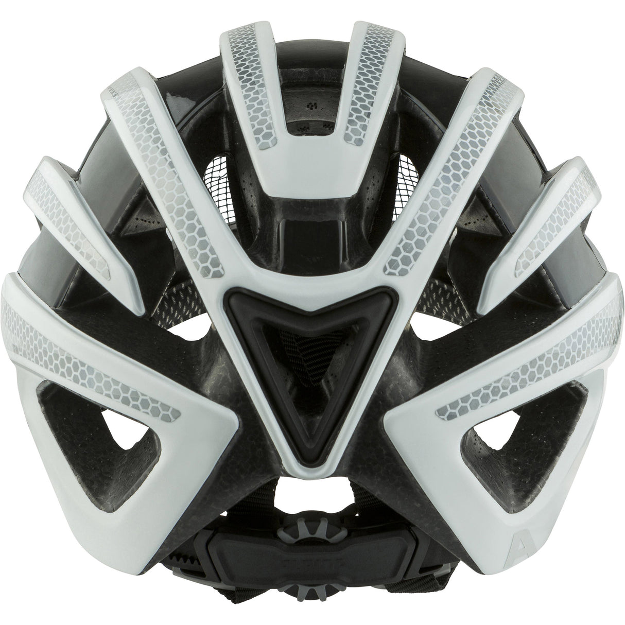 Casque de course sportive des sports de sports olympiques Ravel REFLENCE 51-56 GLOSS BLANC