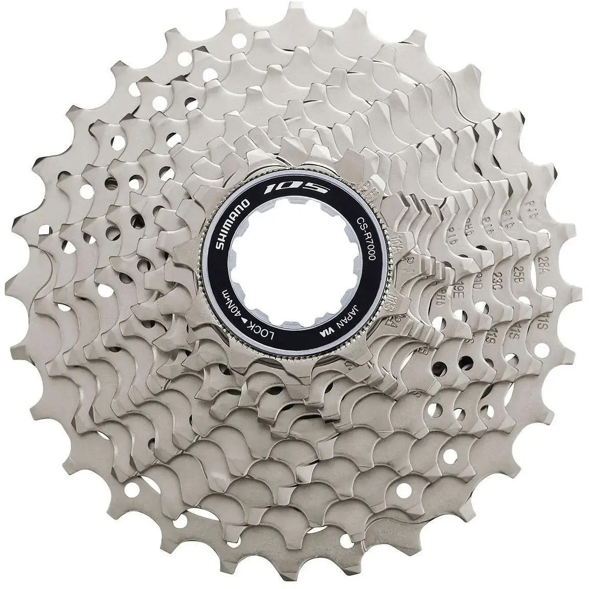 Shimano Cassette 11V 11-28T 105 R7000 Silver OEM