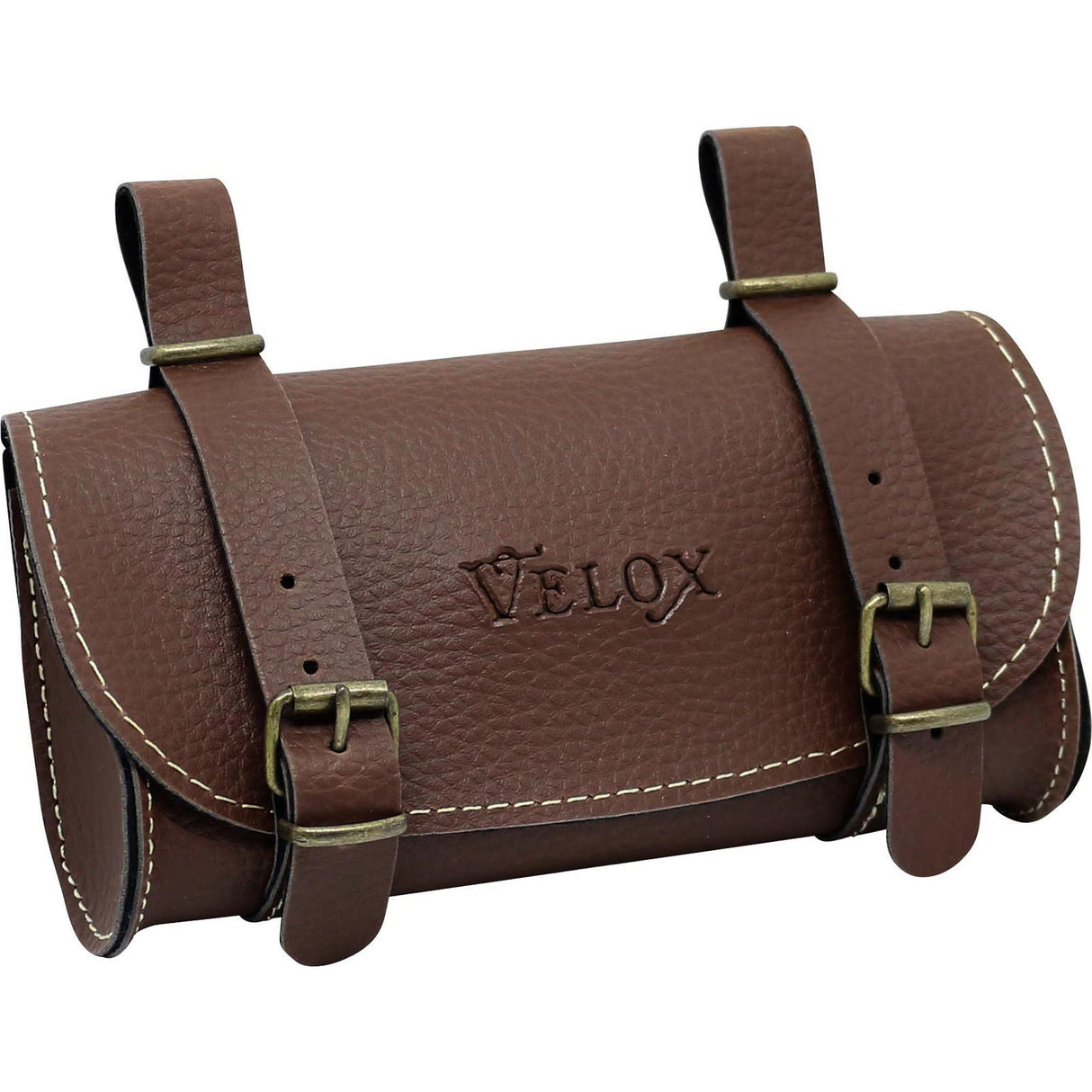 Velox Saddle Bag Vintage Skai Leather Ciemnobrązowy