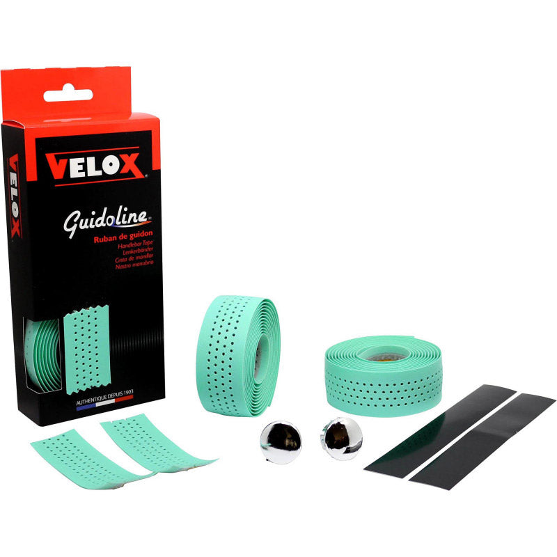 Velox handlebar soft perforated Celeste (2st)