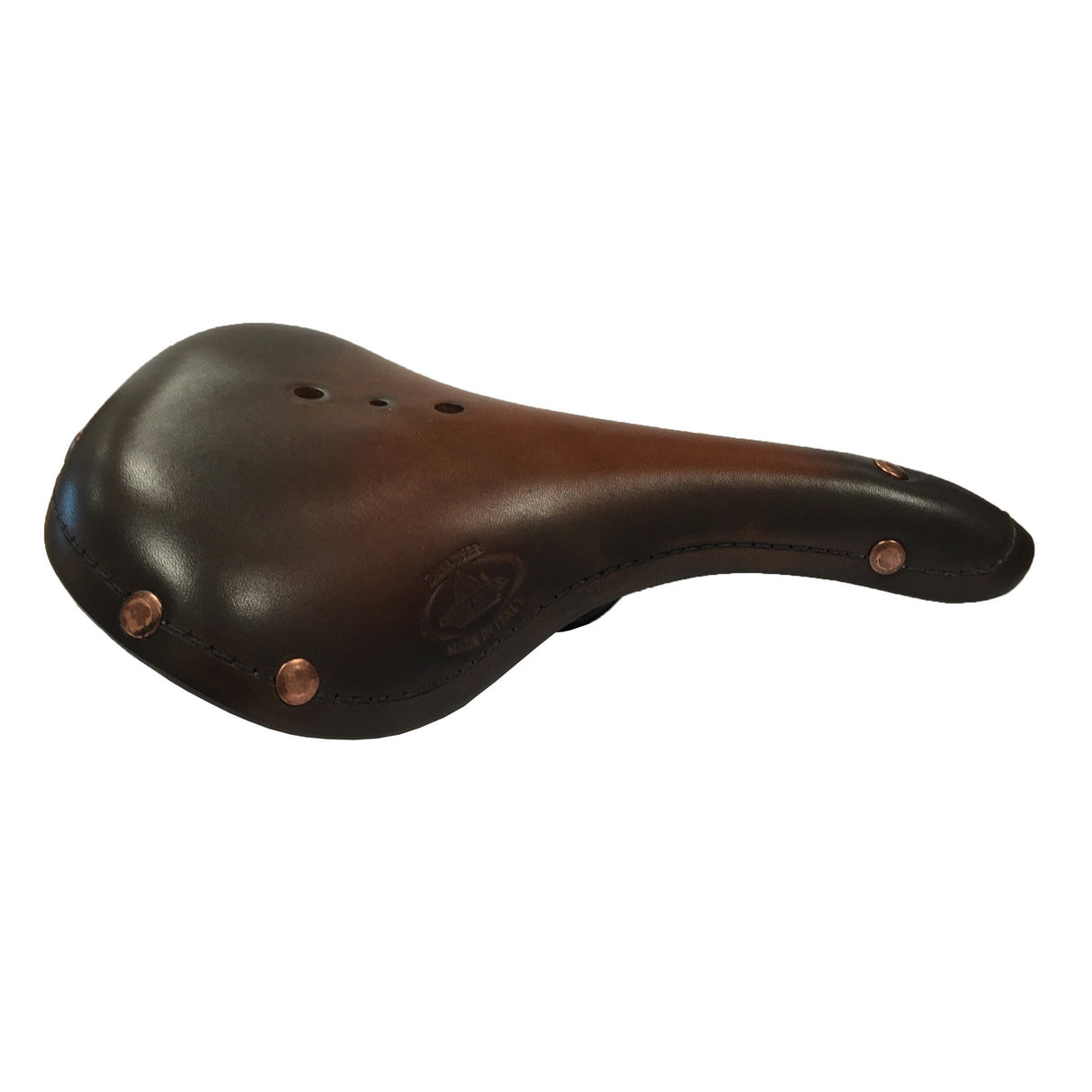 Selle monte grappa zadel old frontiers leer d-bruin