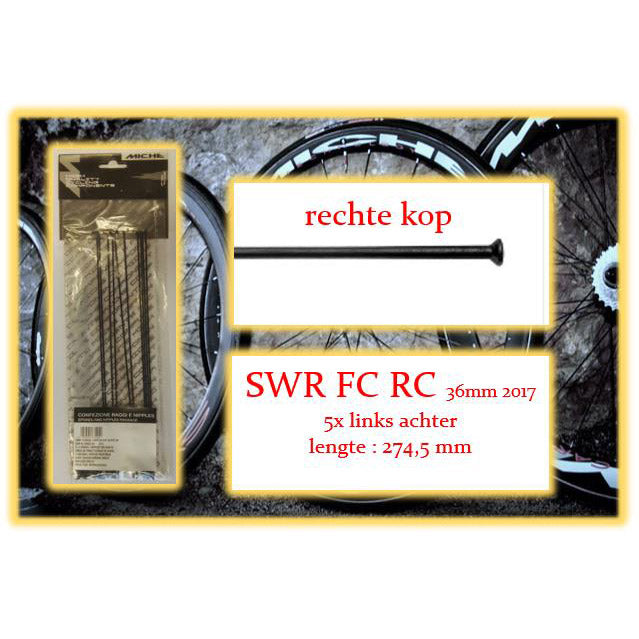 Michhe Spott + Nip. 5x la swr FC rc 36mm wire Rim 2017