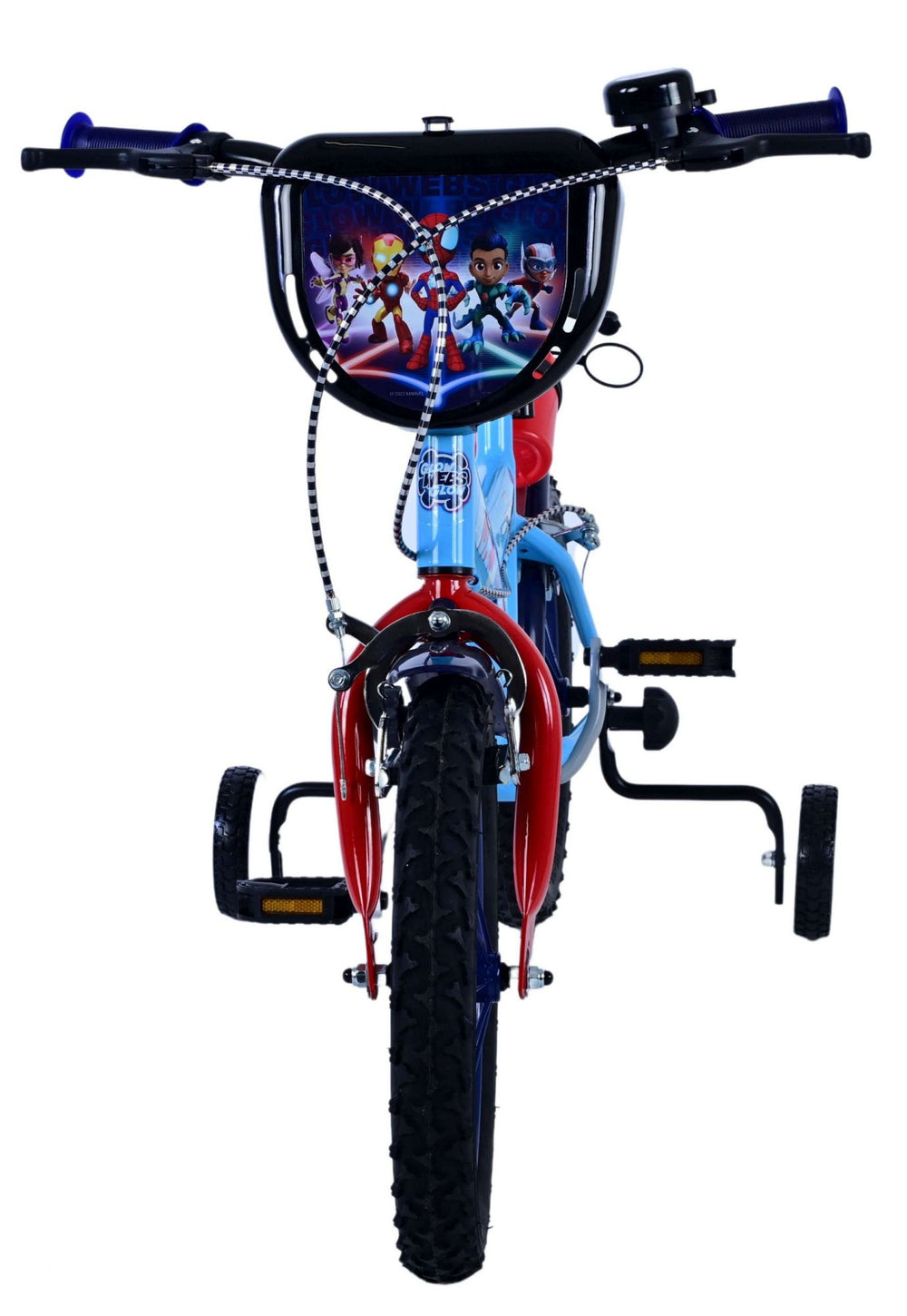 Spidey et ses incroyables amis Spidey Children's Bike Boys 14 pouces Blue Two Hand freins