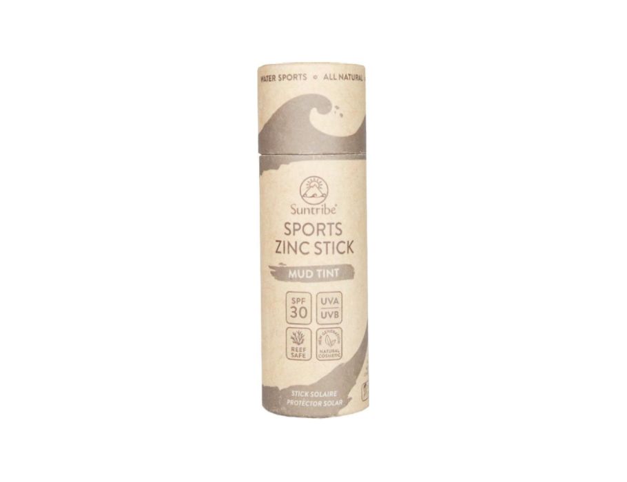 SunTribe Suncreen Stick Zinc Sport SPF 30 MUD TINT