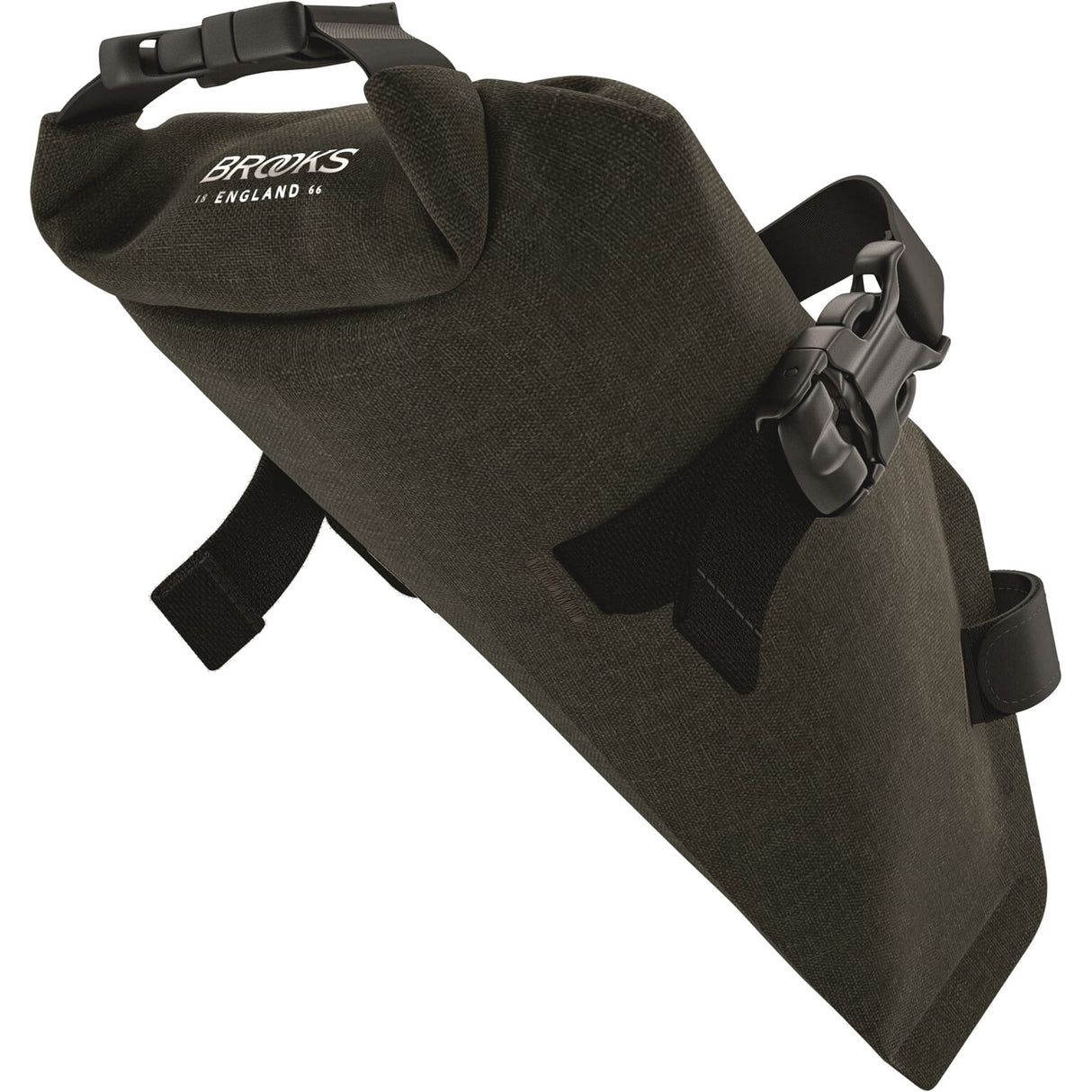 Brooks saddle bag Scape Roll Mud Green