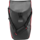 Clarijs Fahrradbeutel Solobag 24L Schwarzes Rood