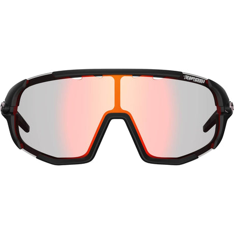 Tifosi Lunettes Sledge Mat Black Clarion Red Phototec (L XL)