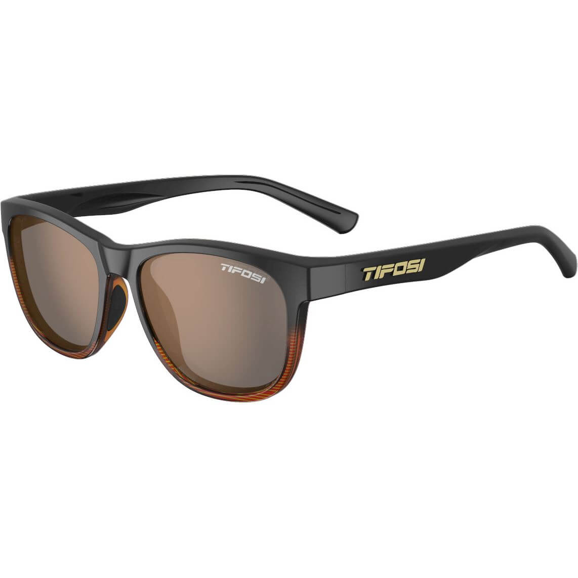 Tifosi-briller Swank Black-Brown