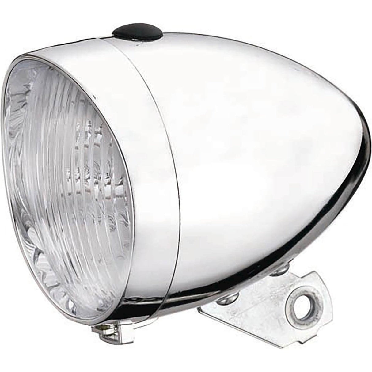 Union Headlight Un - 4900 Retro plus Batterie Chrome