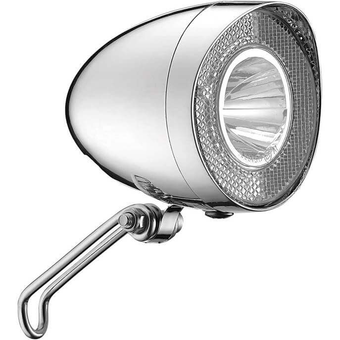 Union Headllight Un-4925 Retro op der Dynamo Chrome op der Kaart