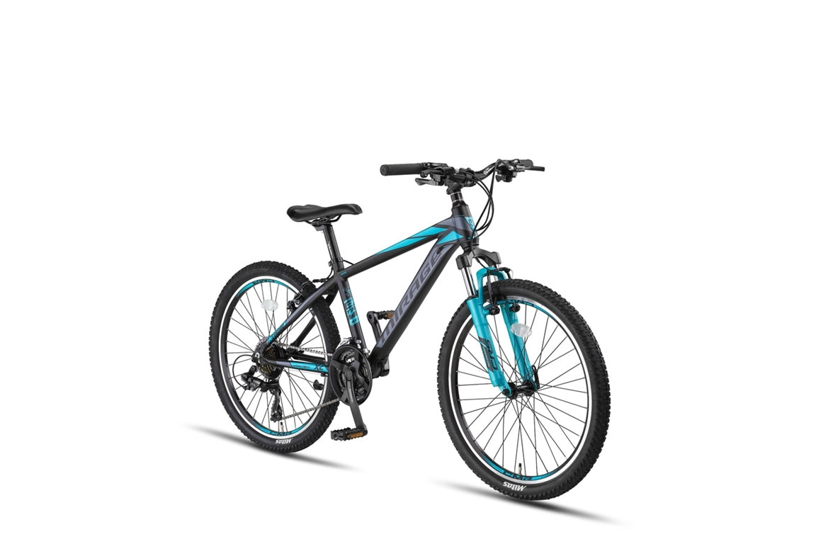 Umit Umit 24 tommer MTB sort -turquoise *** Reduceret i pris ***