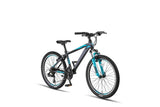 Umit Umit 24 tommer MTB sort -turquoise *** Reduceret i pris ***